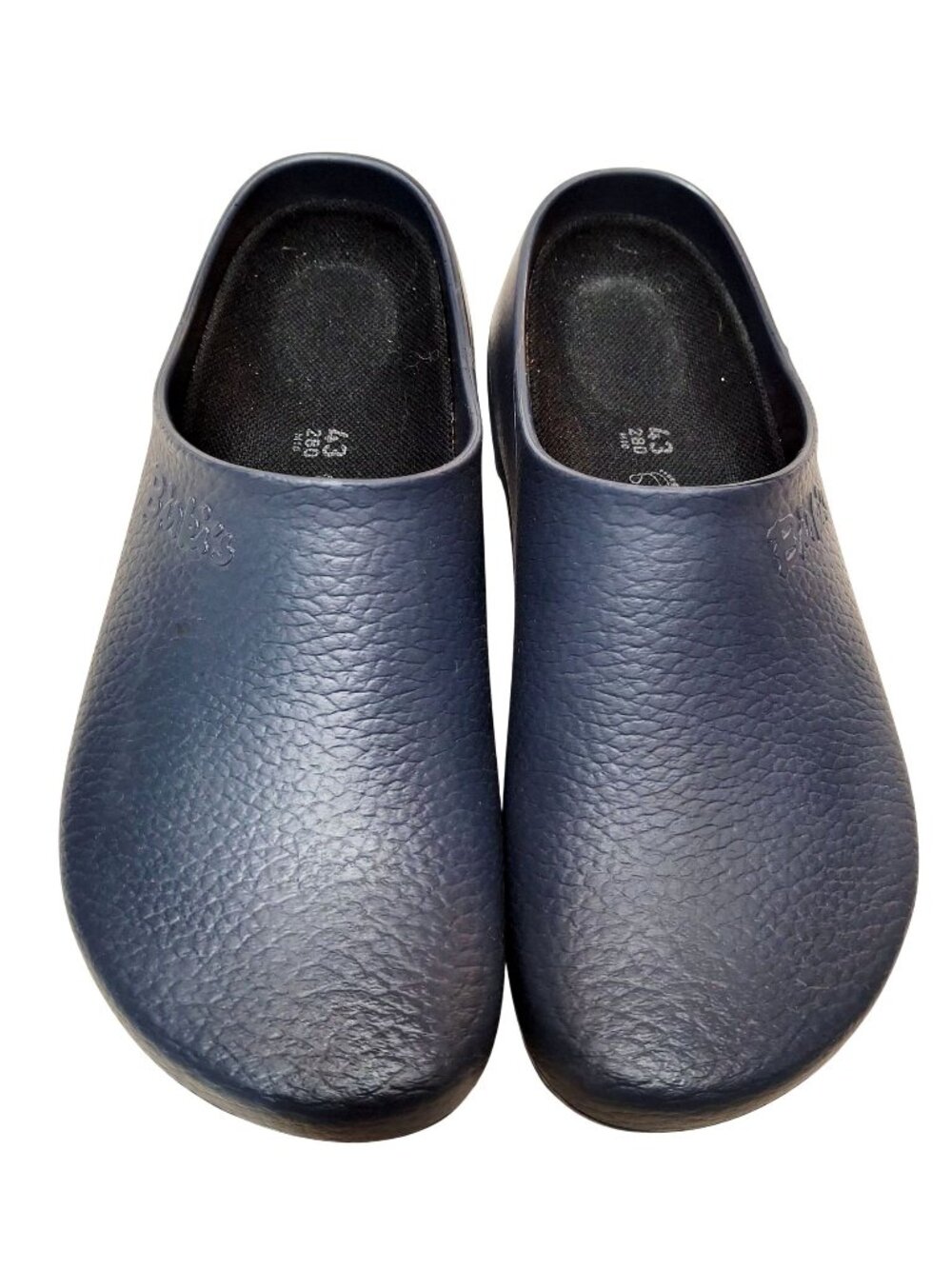 Birkenstock Blue Polyurethane Slip-Resistant Clogs Size 43 EU Made In Germany